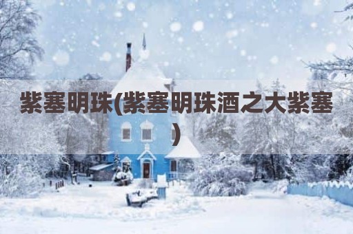 紫塞明珠(紫塞明珠酒之大紫塞)