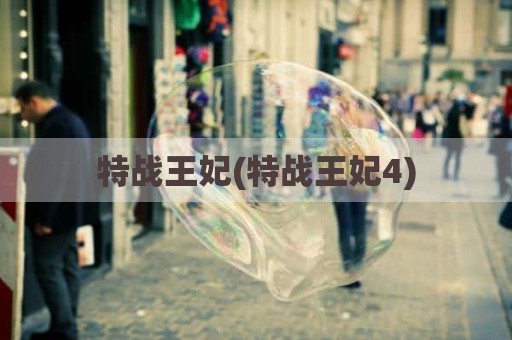 特战王妃(特战王妃4)