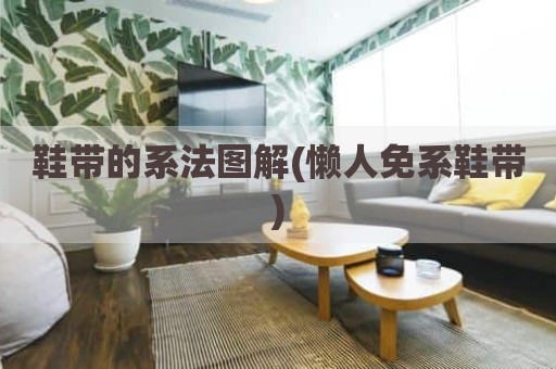 鞋带的系法图解(懒人免系鞋带)