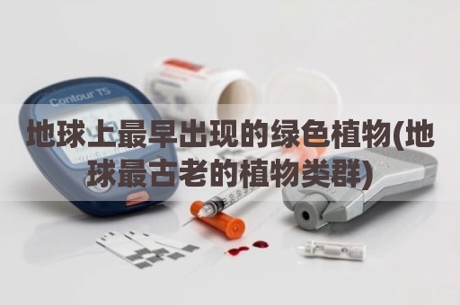 地球上最早出现的绿色植物(地球最古老的植物类群)
