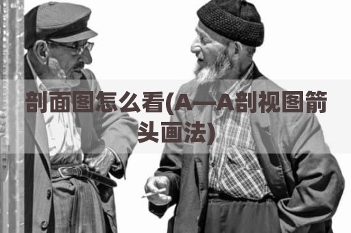 剖面图怎么看(A—A剖视图箭头画法)