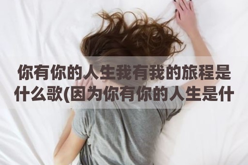 你有你的人生我有我的旅程是什么歌(因为你有你的人生是什么歌曲)
