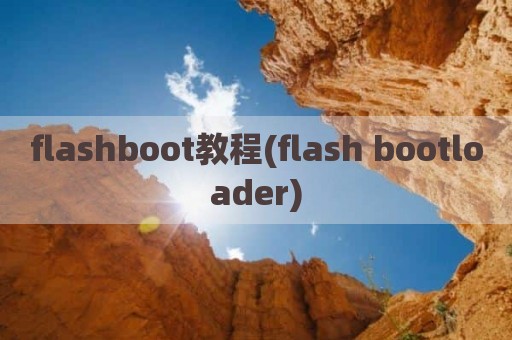 flashboot教程(flash bootloader)