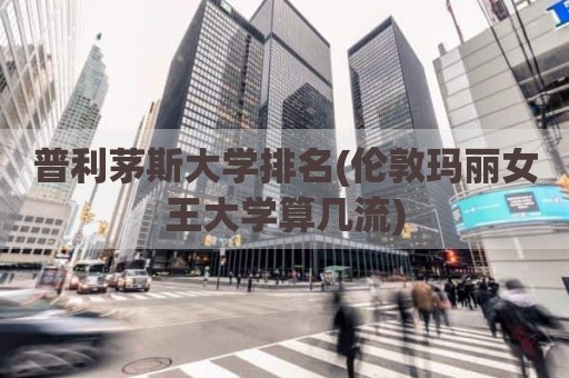 普利茅斯大学排名(伦敦玛丽女王大学算几流)