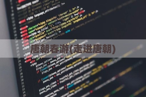 唐朝春游(走进唐朝)