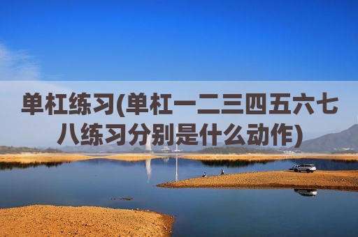 单杠练习(单杠一二三四五六七八练习分别是什么动作)