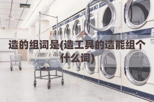 造的组词是(造工具的造能组个什么词)
