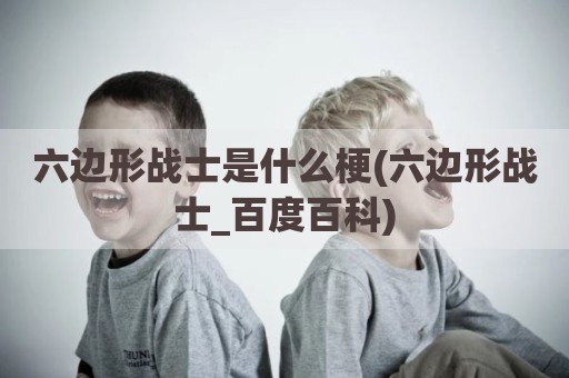 六边形战士是什么梗(六边形战士_百度百科)