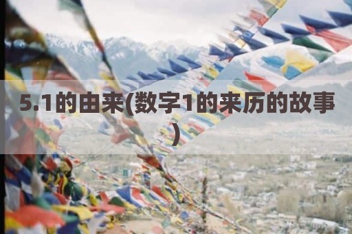 5.1的由来(数字1的来历的故事)