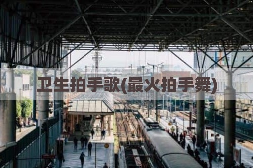 卫生拍手歌(最火拍手舞)