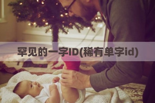 罕见的一字ID(稀有单字id)