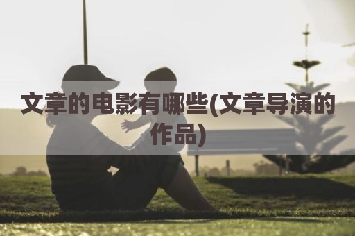 文章的电影有哪些(文章导演的作品)