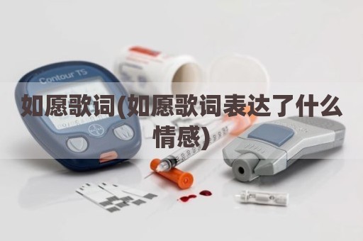 如愿歌词(如愿歌词表达了什么情感)