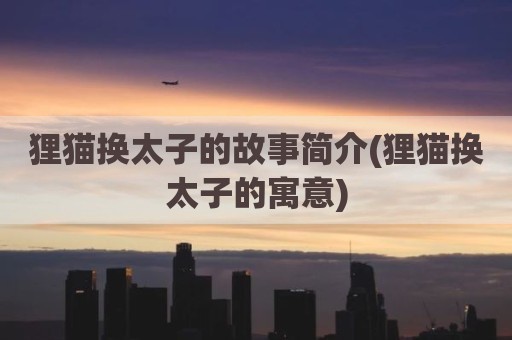 狸猫换太子的故事简介(狸猫换太子的寓意)