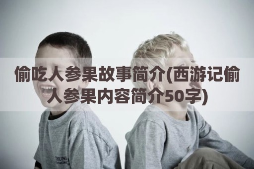 偷吃人参果故事简介(西游记偷人参果内容简介50字)