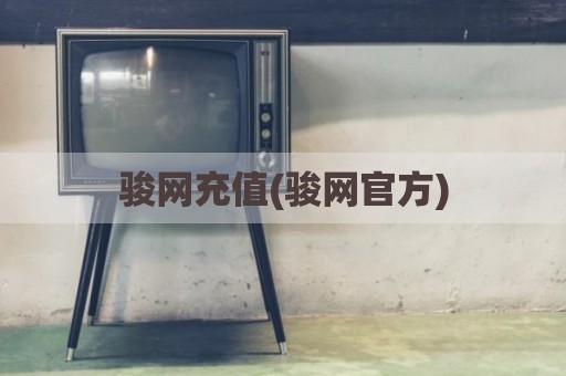 骏网充值(骏网官方)