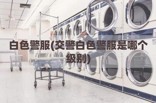 白色警服(交警白色警服是哪个级别)