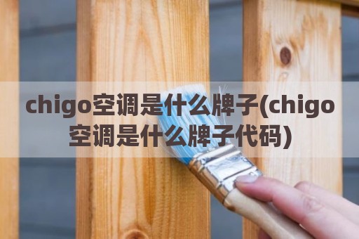 chigo空调是什么牌子(chigo空调是什么牌子代码)