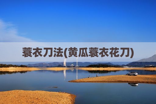 蓑衣刀法(黄瓜蓑衣花刀)