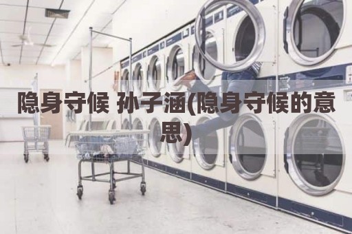 隐身守候 孙子涵(隐身守候的意思)