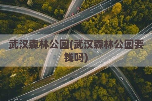 武汉森林公园(武汉森林公园要钱吗)