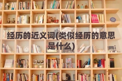 经历的近义词(类似经历的意思是什么)