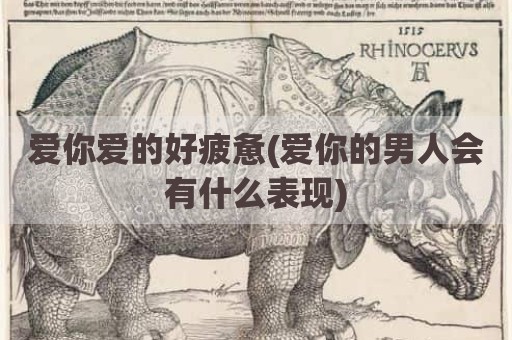 爱你爱的好疲惫(爱你的男人会有什么表现)
