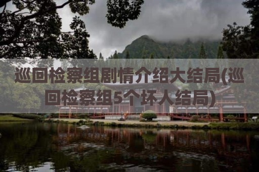 巡回检察组剧情介绍大结局(巡回检察组5个坏人结局)