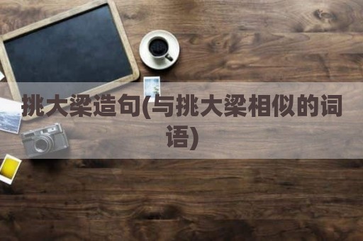 挑大梁造句(与挑大梁相似的词语)