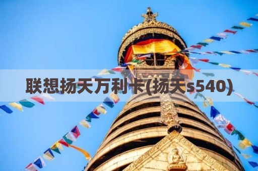 联想扬天万利卡(扬天s540)