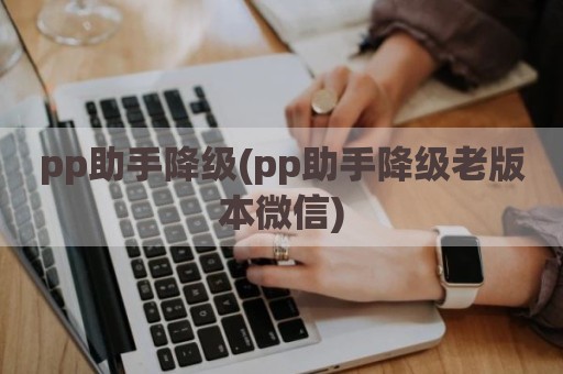 pp助手降级(pp助手降级老版本微信)