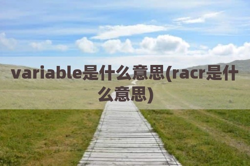 variable是什么意思(racr是什么意思)