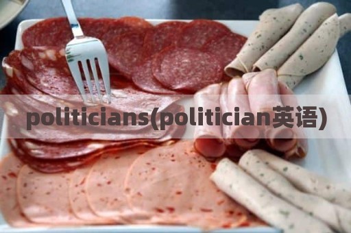 politicians(politician英语)