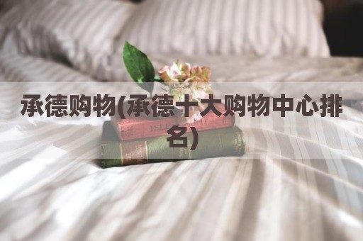 承德购物(承德十大购物中心排名)