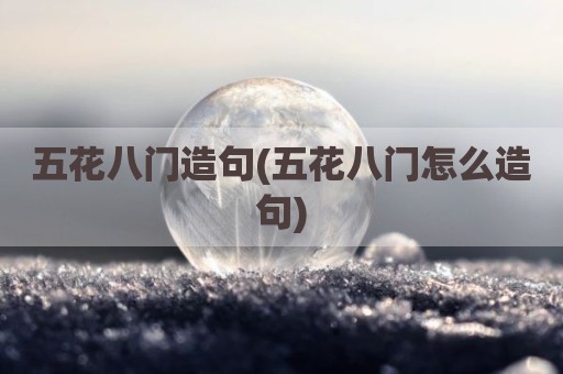 五花八门造句(五花八门怎么造句)