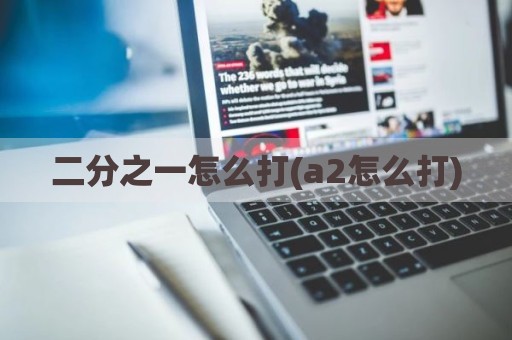 二分之一怎么打(a2怎么打)