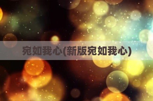 宛如我心(新版宛如我心)