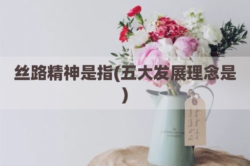 丝路精神是指(五大发展理念是)