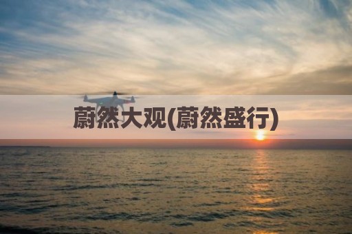 蔚然大观(蔚然盛行)