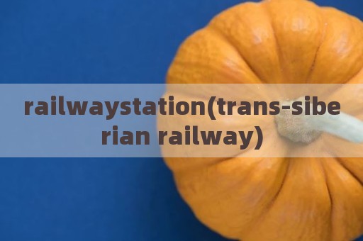 railwaystation(trans-siberian railway)