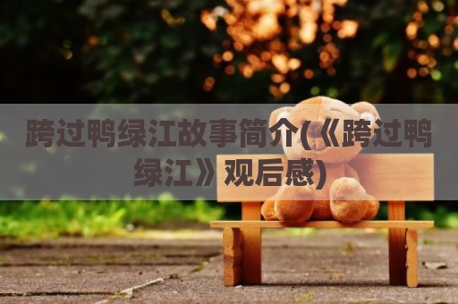 跨过鸭绿江故事简介(《跨过鸭绿江》观后感)