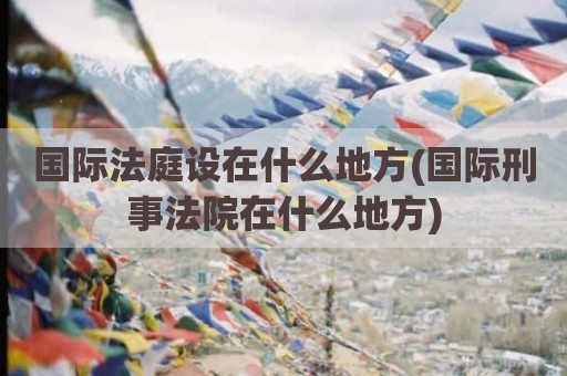 国际法庭设在什么地方(国际刑事法院在什么地方)