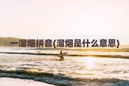 一溜烟拼音(溜烟是什么意思)