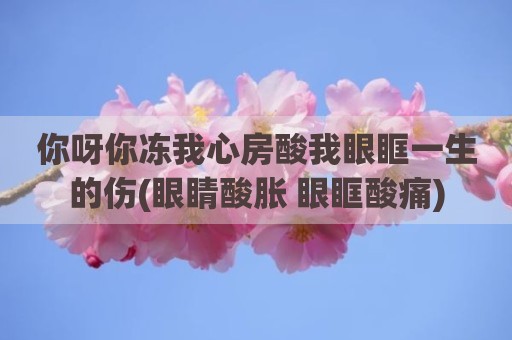 你呀你冻我心房酸我眼眶一生的伤(眼睛酸胀 眼眶酸痛)