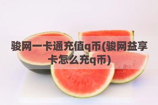 骏网一卡通充值q币(骏网益享卡怎么充q币)
