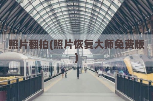 照片翻拍(照片恢复大师免费版)