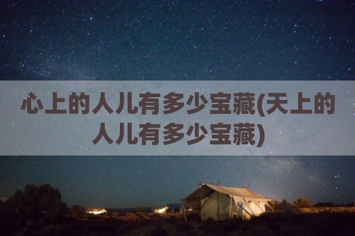 心上的人儿有多少宝藏(天上的人儿有多少宝藏)