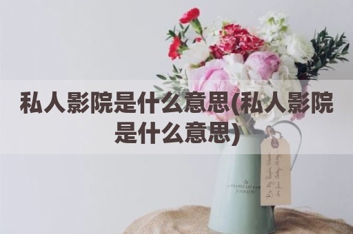 私人影院是什么意思(私人影院是什么意思)