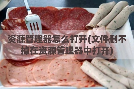 资源管理器怎么打开(文件删不掉在资源管理器中打开)