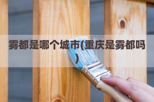雾都是哪个城市(重庆是雾都吗)